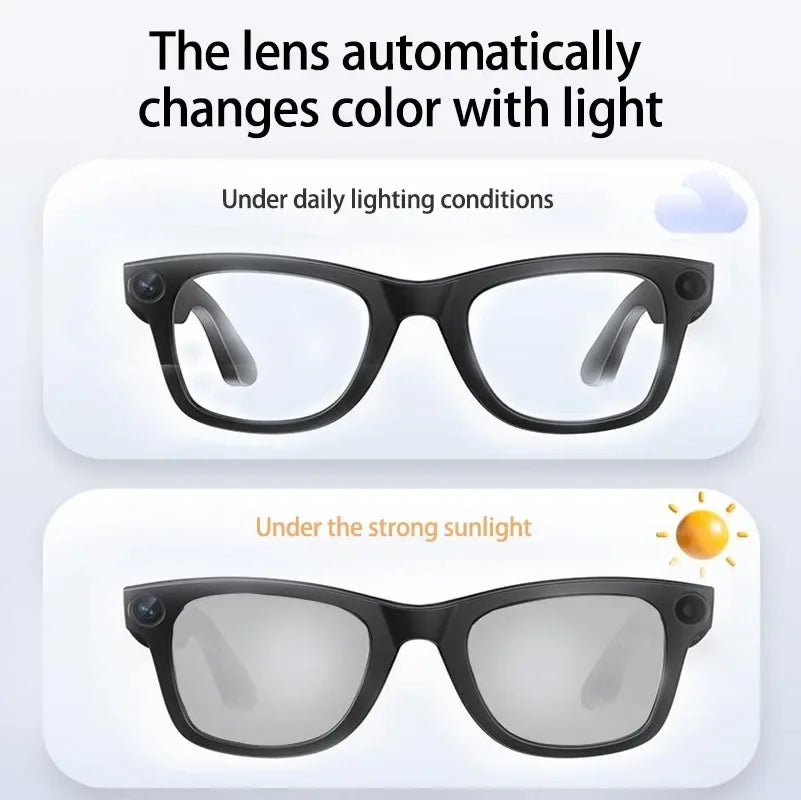 Xiaomi 800W Pixel Intelligent Glasses AI G300 HD Shooting Video Voice Call Translation Multifunction Anti-blue Light Smart Glass