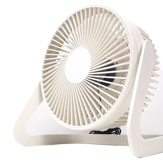 USB Mini Fan Plug-in Silent Office Desktop Small Household Electric Fan Student Mini Fan Handheld Fan Fan Hand Fan Rechargeable