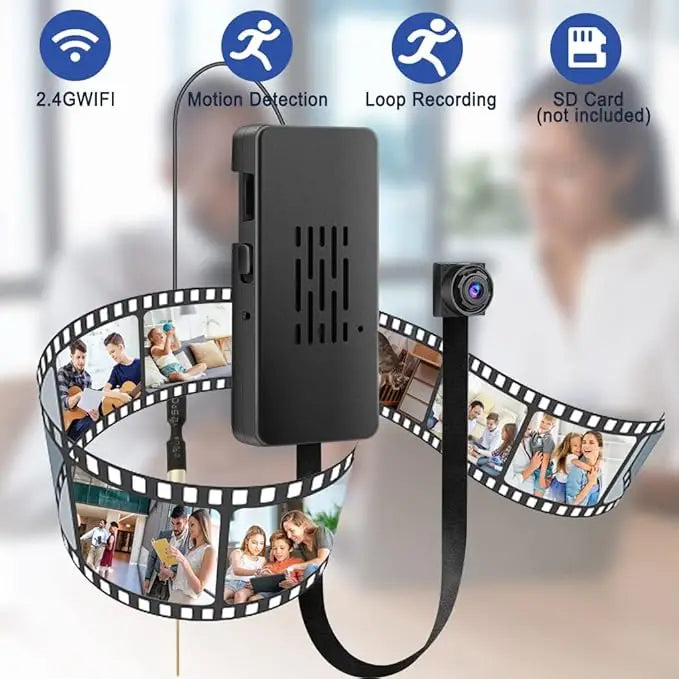 Tuya Smart Mini Camera Full HD 1080P Wireless 2.4G Wifi DIY Camera Remote Viewing Automatic Alarm Home Office Security Camera