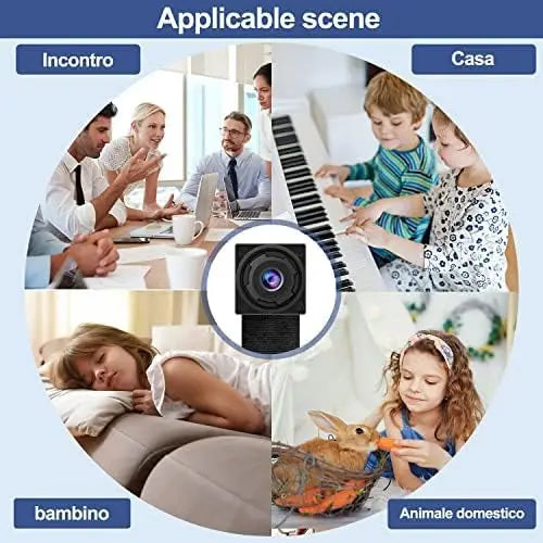 Tuya Smart Mini Camera Full HD 1080P Wireless 2.4G Wifi DIY Camera Remote Viewing Automatic Alarm Home Office Security Camera