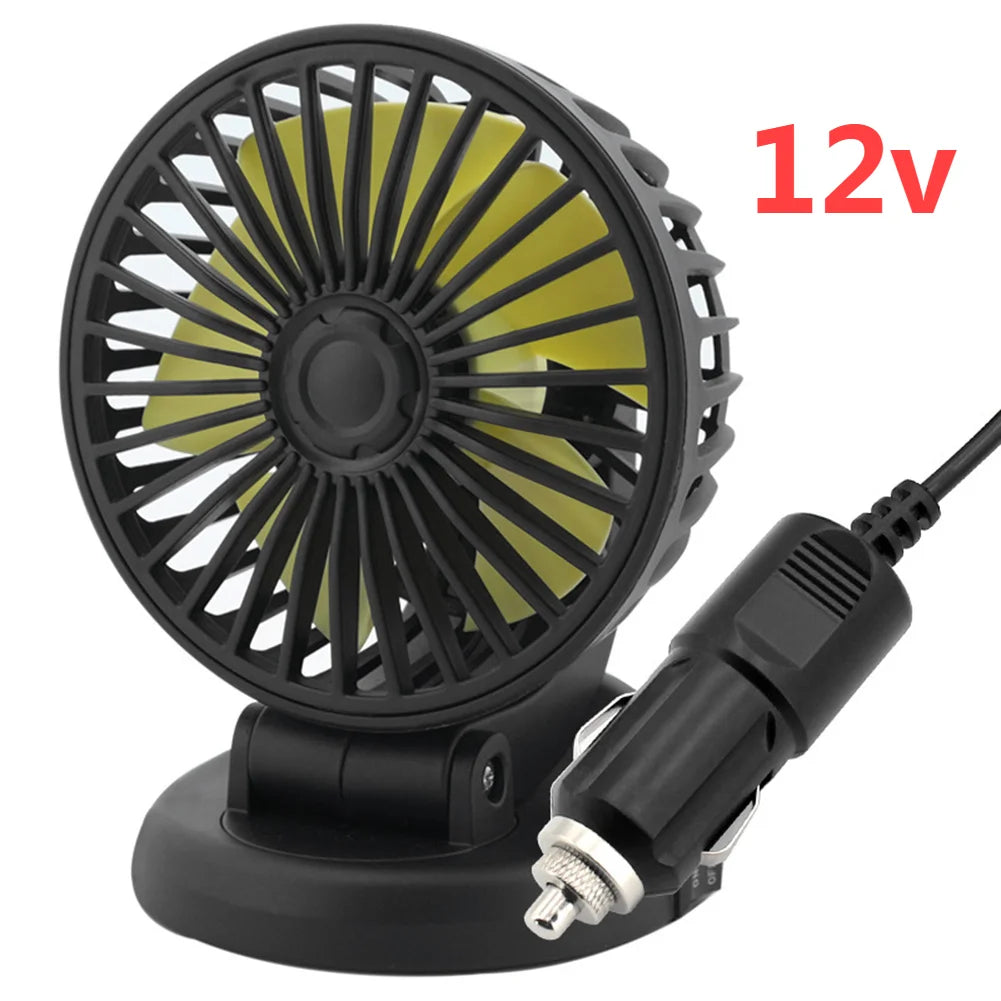 USB Car Fan 360 All-Round Adjustable Car Auto Cooler for Vehicle Home Office USB Freshener Air Conditioner Auto Ventilator